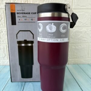 Beverage cup tumbler sipper