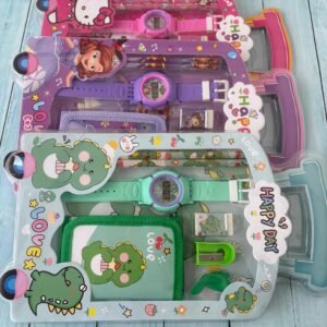 Bag shaped kids gift set